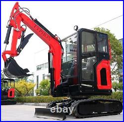 Mini Excavator Trench Digger TYPHON TERROR X2 2.7 Ton EPA Diesel Perkins Engine