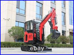 Mini Excavator Trench Digger TYPHON TERROR X2 2.7 Ton EPA Diesel Perkins Engine