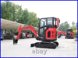 Mini Excavator Trench Digger TYPHON TERROR X2 2.7 Ton EPA Diesel Perkins Engine