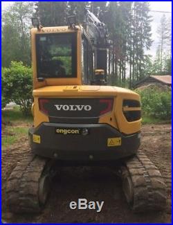 Mini Excavator Volvo Ecr58d 2014