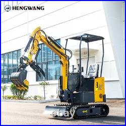 Mini Excavator With Chassis Extension And Boom Swing 15HP Free Shipping Mini Excavator With Chassis Extension And Boom Swing 15HP Free Shipping