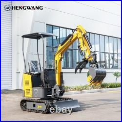 Mini Excavator With Chassis Extension And Boom Swing 15HP Free Shipping Mini Excavator With Chassis Extension And Boom Swing 15HP Free Shipping