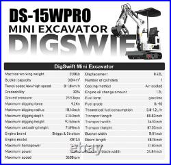 Mini Excavator withPilot Control System Stand-On Mini Skid Steer Loader US Stock Mini Excavator withPilot Control System Stand-On Mini Skid Steer Loader US Stock