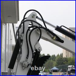 Mini Excavator withPilot Control System Stand-On Mini Skid Steer Loader US Stock Mini Excavator withPilot Control System Stand-On Mini Skid Steer Loader US Stock