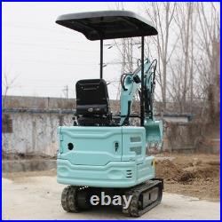 Mini Excavator with Kubota Engine 1.4ton + Rake Quick Change Auger Drill Hammer Mini Excavator with Kubota Engine 1.4ton + Rake Quick Change Auger Drill Hammer