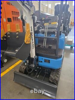 Mini Excavator with Side Swing, Pilot Controls, Hydraulic Thumb & Quick Coupler