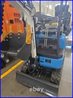 Mini Excavator with Side Swing, Pilot Controls, Hydraulic Thumb & Quick Coupler