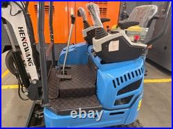 Mini Excavator with Side Swing, Pilot Controls, Hydraulic Thumb & Quick Coupler