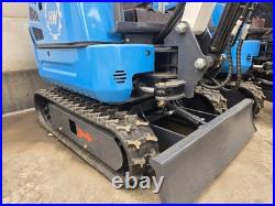 Mini Excavator with Side Swing, Pilot Controls, Hydraulic Thumb & Quick Coupler