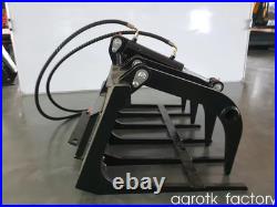 Mini Skid Steer Grapple Rake Mini Loader Wood Grapple Attachment AGT-M-HGB Mini Skid Steer Grapple Rake Mini Loader Wood Grapple Attachment AGT-M-HGB