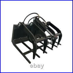 Mini Skid Steer Grapple Rake Mini Loader Wood Grapple Attachment New Mini Skid Steer Grapple Rake Mini Loader Wood Grapple Attachment New