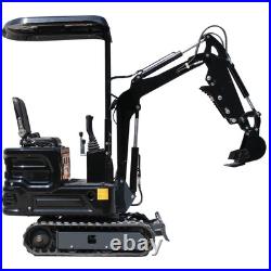 Mini excavator 13.5HP equipped with hydraulic system, 1TON crawler excavator New Mini excavator 13.5HP equipped with hydraulic system, 1TON crawler excavator New