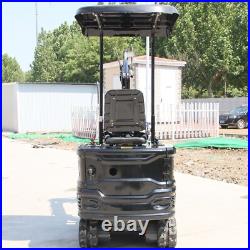 Mini excavator 13.5HP equipped with hydraulic system, 1TON crawler excavator New Mini excavator 13.5HP equipped with hydraulic system, 1TON crawler excavator New