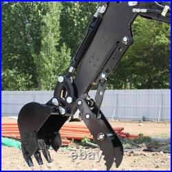 Mini excavator 13.5HP equipped with hydraulic system, 1TON crawler excavator New Mini excavator 13.5HP equipped with hydraulic system, 1TON crawler excavator New