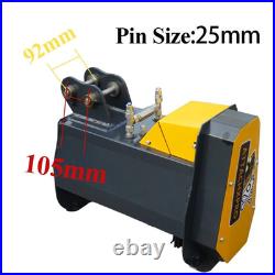 Mini excavator Flail Mower Hydraulic Mowing Excavator Attachment for Mini Digger