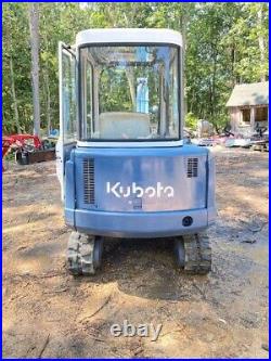 Mini excavator, Kubota, KX021
