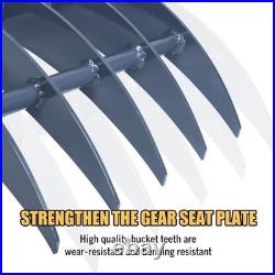 Mini excavator attachments for excavators under 2 tons with free delivery