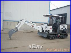 NEW 1.8T MINI XW-16 Hydraulic Crawler Excavator Bulldoz Shipped by Sea