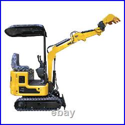 NEW 1 Ton Hydraulic Mini Excavator Tracked Crawler 13.5HP Gas B&S EPA Engine