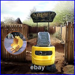 NEW 1 Ton Hydraulic Mini Excavator Tracked Crawler 13.5HP Gas B&S EPA Engine