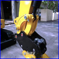NEW 1 Ton Hydraulic Mini Excavator Tracked Crawler 13.5HP Gas B&S EPA Engine