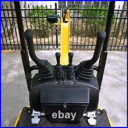 NEW 1 Ton Hydraulic Mini Excavator Tracked Crawler 13.5HP Gas B&S EPA Engine