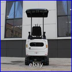 NEW 1 Ton Mini Excavator + Mini Skirt Steer Loader B&S Engine Free Shipping EPA