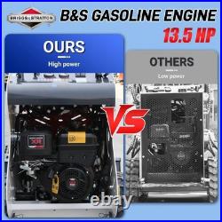 NEW 1 Ton Mini Excavator + Mini Skirt Steer Loader B&S Engine Free Shipping EPA