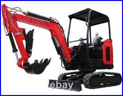 NEW 25HP Mini Excavator 2.5 Ton Trench Digger with EPA Diesel Perkins Engine