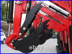 NEW 25HP Mini Excavator 2.5 Ton Trench Digger with EPA Diesel Perkins Engine