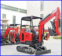 NEW 25HP Mini Excavator 2.5 Ton Trench Digger with EPA Diesel Perkins Engine