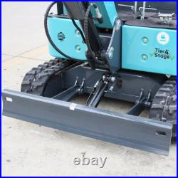 NEW 4,000 lbs 1 Ton Mini Hydraulic Excavator KUBOTA Diesel + 8IN AUGER FREE SHIP