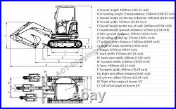 NEW 6173LBS SHANTUI STE35SR Hydraulic Thumb Yanmar EPA4 Engine Hydraulic System