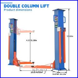 NEW 8000LB 2 Post Car Lift Automotive Hoist Equipment Heavy Duty Garage Workshop