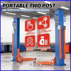 NEW 8000LB 2 Post Car Lift Automotive Hoist Equipment Heavy Duty Garage Workshop