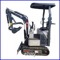 NEW AGT 13.5 HP 1 ton Mini Excavator Digger Tracked Crawler B&S EPA Gas Engine NEW AGT 13.5 HP 1 ton Mini Excavator Digger Tracked Crawler B&S EPA Gas Engine
