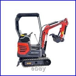 NEW AGT 1ton Hydraulic Mini Excavator Digger Tracked Crawler RATO EPA Gas Engine