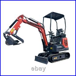 NEW AGT 1ton Hydraulic Mini Excavator Digger Tracked Crawler RATO EPA Gas Engine