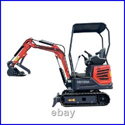 NEW AGT 1ton Hydraulic Mini Excavator Digger Tracked Crawler RATO EPA Gas Engine