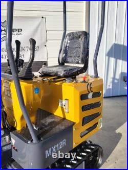 NEW AGT Industrial 1-ton MX12R 13.5HP Mini Excavator Digger