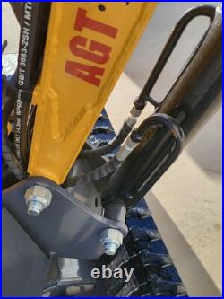 NEW AGT Industrial 1-ton MX12R 13.5HP Mini Excavator Digger