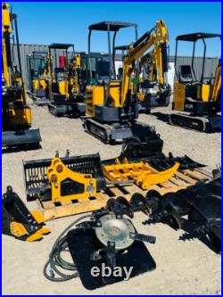 NEW AGT Industrial 1-ton MX12R 13.5HP Mini Excavator Digger