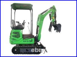 NEW AGT KX12-CB 13.5HP Mini Excavator B&S Engine Pilot Control Hydraulic Thumb