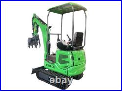 NEW AGT KX12-CB 13.5HP Mini Excavator B&S Engine Pilot Control Hydraulic Thumb