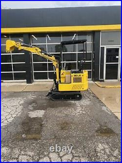 NEW! DHE1.3G 2,600lb Mini Excavator With 7 Attachments