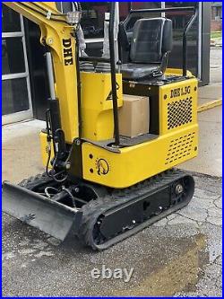 NEW! DHE1.3G 2,600lb Mini Excavator With 7 Attachments