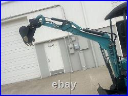 NEW DHE1.8D 3,600lb mini excavator + 6 attachments with3cyl kubota Diesel engine