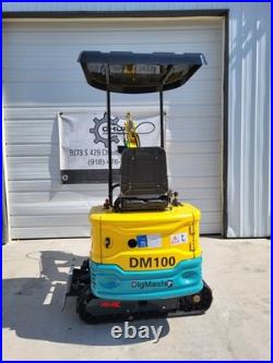 NEW Dig Master DM100 13.5HP RATO Gas Engine Mini Excavator Digger NEW Dig Master DM100 13.5HP RATO Gas Engine Mini Excavator Digger