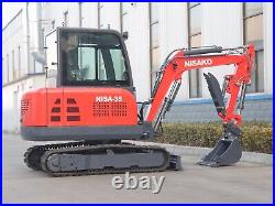 NEW EXCAVATOR 3.5 Ton KUBOTA Certified EPA Engine Free shipping in Florida