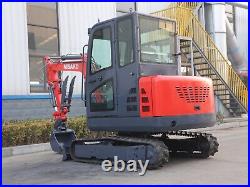 NEW EXCAVATOR 3.5 Ton KUBOTA Certified EPA Engine Free shipping in Florida